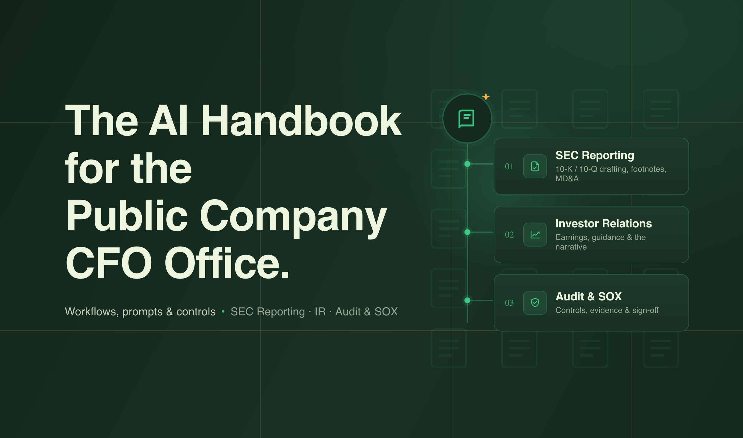 The AI Handbook for the Public Company Office