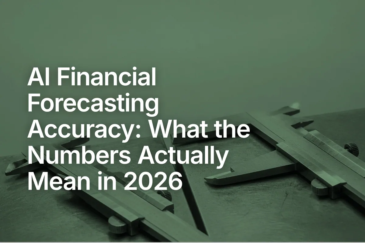 AI Financial Forecasting Accuracy: What the Numbers Actually Mean in 2026