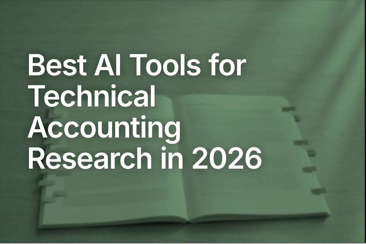Best AI Tools for Technical Accounting Research in 2026
