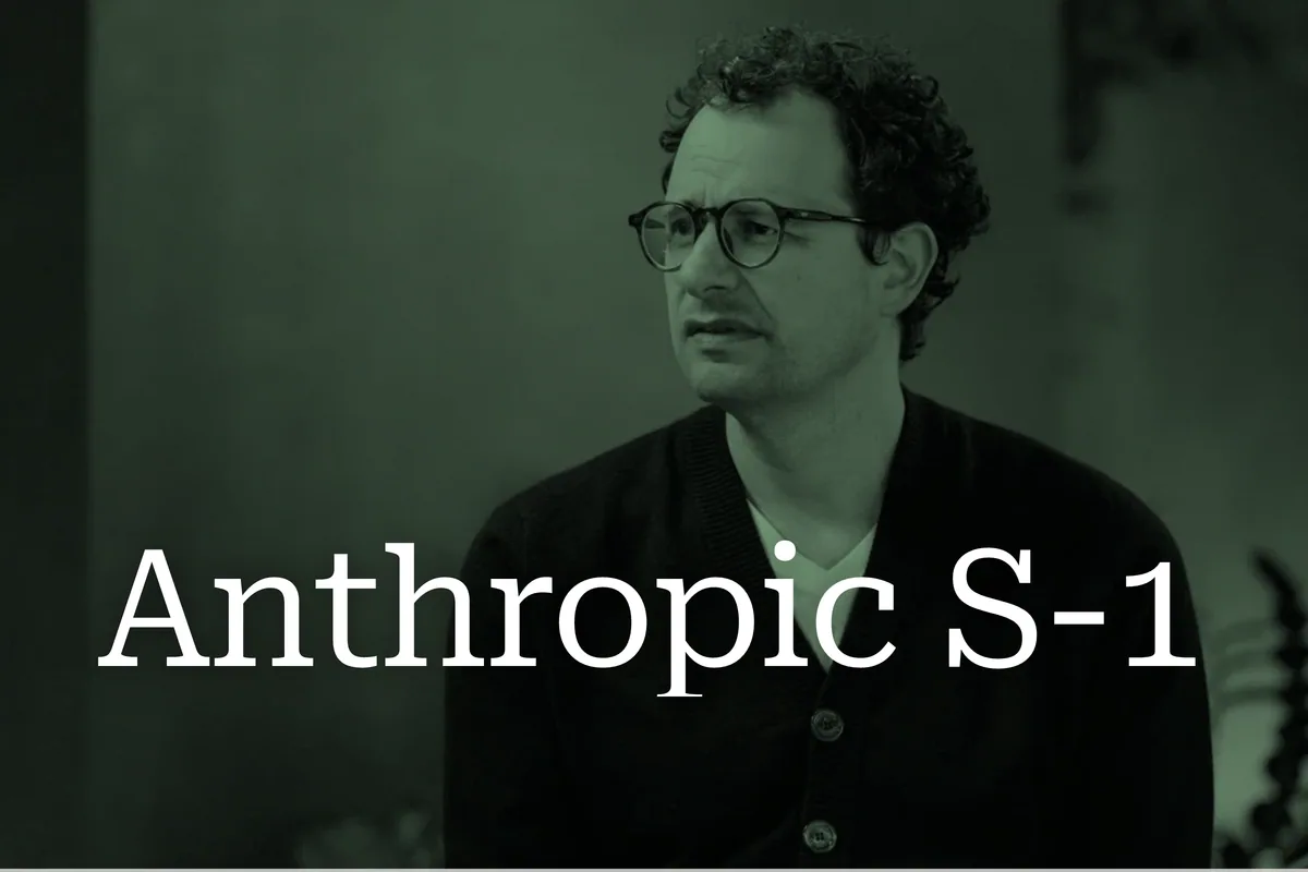 Anthropic S-1: Accounting for the $72.4B Convertible Note Charge