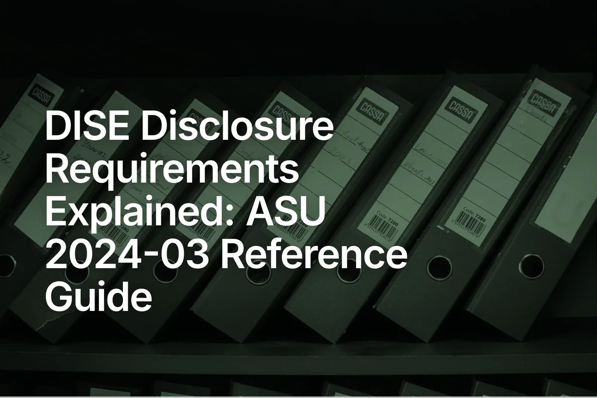 DISE Disclosure Requirements Explained: ASU 2024-03 Reference Guide