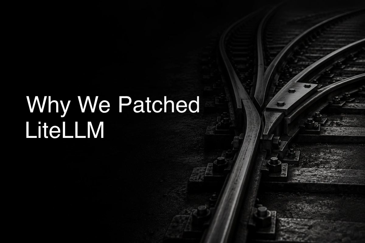 Why Finrep Patched LiteLLM for Its Financial Research Agent